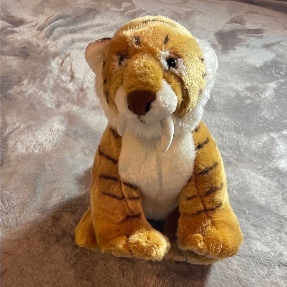 Build-A-Bear Saber Tooth Tiger Plush